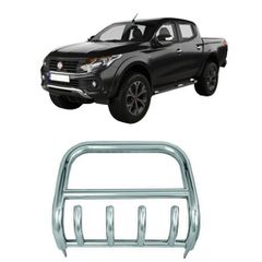 Fiat Fullback 2016+ Bull Bar Inox - [Heron]