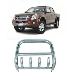 Isuzu D-Max 2002-2011 Bull Bar Inox - [Heron]