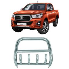 Toyota Hilux Revo-Rocco 2015-2020 Inox Bull Bar - [Heron]