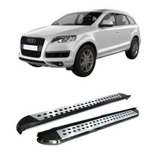 Audi (Q5) 2008-2017 Side Steps [Silver Combo]