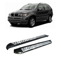 Bmw (X5) 1999-2006 Σκαλοπάτια [Silver Combo]