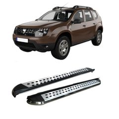Dacia Duster 2010-2017 Σκαλοπάτια [Silver Combo]