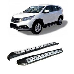 Honda CR-V 2012-2017 Side Steps [Silver Combo]