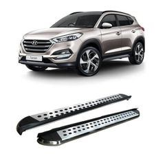 Hyundai Tucson 2015-2019 Σκαλοπάτια [Silver Combo]