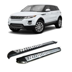 Land Rover Discovery Sport 2014-2020 Σκαλοπάτια [Silver Combo]