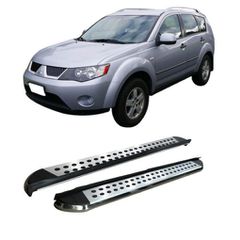 Mitsubishi Outlander 2009-2013 Σκαλοπάτια [Silver Combo]
