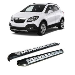 Opel Mokka 2012-2020 Side Steps [Silver Combo]