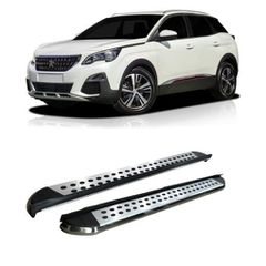 Peugeot (3008) 2017-2024 Side Steps [Silver Combo]