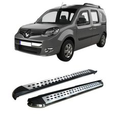 Renault Kangoo 2008-2013 Side Steps [Silver Combo]