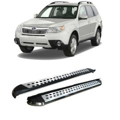 Subaru Forester 2008-2013 Side Steps [Silver Combo]