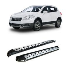 Suzuki SX4 S-Cross 2013-2020 Side Steps [Silver Combo]