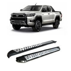 Toyota Hilux 2020+ Σκαλοπάτια [Silver Combo]