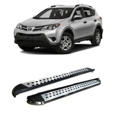 Toyota Rav4 2013-2018 Side Steps [Silver Combo]