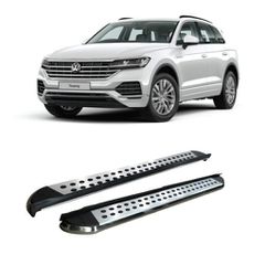 Volkswagen Touareg 2019+ Side Steps [Silver Combo]