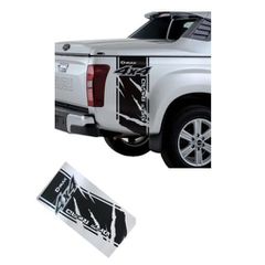 Isuzu D-Max 2012-2019 Αυτοκόλλητο Πίσω Πλαϊνό [Logo D-Max 4x4 Off Road]