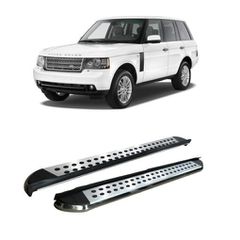 Land Rover Range Rover (Sport) 2005-2013 Side Steps [Silver Combo]