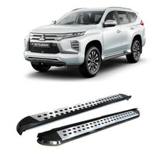 Mitsubishi Pajero 2007+ Σκαλοπάτια [Silver Combo]