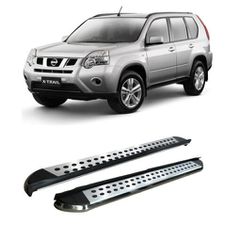 Nissan X-Trail 2008-2014 Side Steps [Silver Combo]