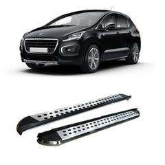 Peugeot (3008) 2014-2016 Side Steps [Silver Combo]