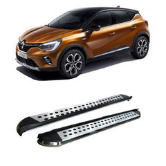 Renault Captur 2013-2019 Σκαλοπάτια [Silver Combo]