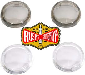 DRAG SPECIALTIES LENS KIT CLR/SMK MINI-DUE