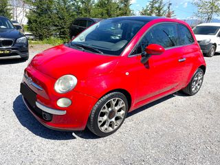 Fiat 500 2012 0.9 TWINAIR LOUNGE+ΔΕΡΜΑ+ΟΡΟΦΗ ΗΛΕΚ