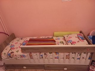 Παιδικο κρεβατι 3σε1 με το στρομα μαζι