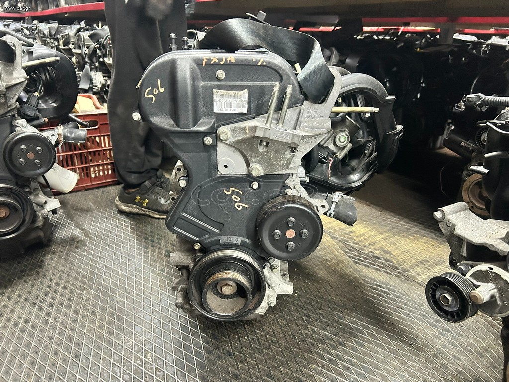 ΚΙΝΗΤΗΡΑΣ FORD FIESTA-FOCUS-FUSION 1.4i 16val DOHC FXJA 2002-2011