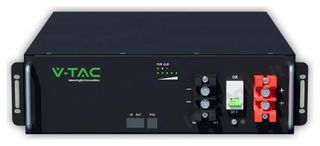 V-TAC Σύστημα Αποθήκευσης Ενέργειας BSS DEYE SE-G5.1 PRO-B 5.12kWh 51.2V 100Ah LiFePO4 με BMS | Μονάδα Rack/Τοίχου Φωτοβολταϊκού Συστήματος, Μαύρη - SKU 12327