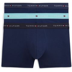 Tommy Hilfiger Ανδρικό Μπόξερ Βαμβακερό 3 Τεμάχια Χρωματιστά Λάστιχα 0YW