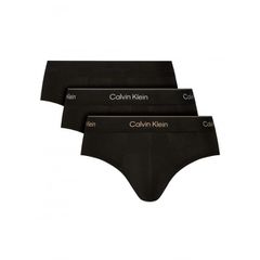 Calvin Klein Ανδρικό Σλιπ Βαμβακερό Σετ 3 Τεμαχίων Με Φαρδύ Λάστιχο-40I
