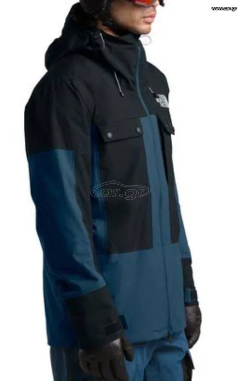 North Face Balfron ski snowboard jacket  Medium Blue Black
