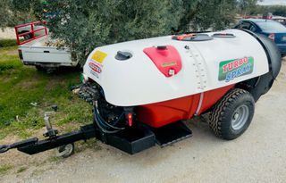 Τουρμπίνες - Νεφελοψεκαστήρες Agrotika 2023 Συρομενο 1000Λ Με ηλεκτρικά χειριστήρια σε άριστη κατάσταση!-thumb-3