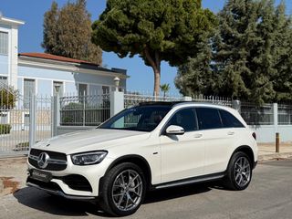 Mercedes-Benz GLC 300 2021 300e AMG Panorama PLUG-IN HYBRID 1ο Χέρι-Ελληνικό FULL EXTRA