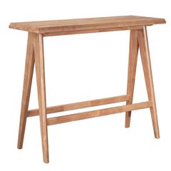 Τραπέζι Bar Winslow Ξύλινο Καρυδί 120x45x100cm