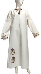 Παραδοσιακό Χειροποίητο Μεσοφόρι Καβάδι Καλύμνου Ενηλίκων MARK184 IVORY