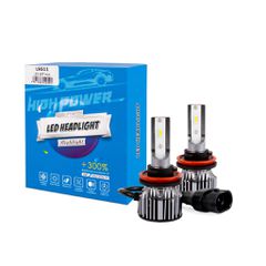 M-Tech H11 12>24V 6.500K 5.000lm 50W CSP1860 LED LSG SERIES +300% KIT M-TECH - 2 ΤΕΜ.
