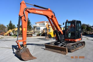 Εκσκαφέας Με Ερπύστριες Kubota 2021 KX080-4a2