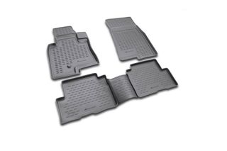 Novline ΠΑΤΑΚΙΑ ΣΕ ΣΚΑΦΗ TPE ΛΑΣΤΙΧΟ ΓΙΑ MITSUBISHI PAJERO III 5D 1999-2006 ΣΕ ΜΑΥΡΟ ΧΡΩΜΑ NOVLINE - 4 ΤΕΜ.