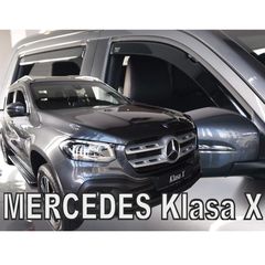 Heko ΑΝΕΜΟΘΡΑΥΣΤΕΣ ΓΙΑ MERCEDES X-KLAS W470 4D 2017+ ΣΕΤ ΑΥΤΟΚΙΝΗΤΟΥ ΑΠΟ ΕΥΚΑΜΠΤΟ ΦΙΜΕ ΠΛΑΣΤΙΚΟ HEKO - 4 ΤΕΜ.