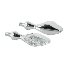 Lampa ΦΛΑΣ ΜΗΧΑΝΗΣ STORM 12V LED (70x20 mm) ΧΡΩΜΙΟ -2 ΤΕΜ.