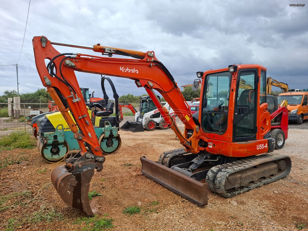 Εκσκαφάκι (διαβολάκι) Kubota 2015 U55-4 ΠΡΟΣΦΟΡΑ ΣΟΥΠΕΡ ΦΟΥΛ ΕΞΤΡΑ