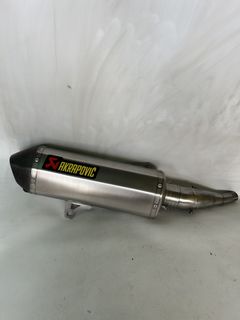 AKRAPOVIC EXHAUST SLIP ON INOX CARBON END CAP ΥΑΜΑΗΑ ΧΜΑΧ 250 '14