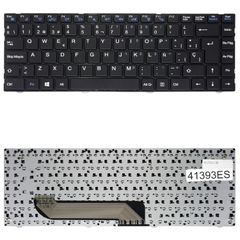 Teclado Español para Portátil - Spanish Laptop Keyboard για Hasee UI41 UI43 UI45 UI47 Ultrabook UI35 U43 U45 U41G UI43R 51-02-TR 1212 51-00-TR D0K-V6369Q DOK-V6369A V131352AS1 ES Black ( Κωδ.41393ES )