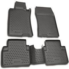 Novline ΠΑΤΑΚΙΑ ΣΕ ΣΚΑΦΗ TPE ΛΑΣΤΙΧΟ ΓΙΑ HONDA ACCORD 2003-2007 ΣΕ ΑΝΘΡΑΚΙ ΣΚΟΥΡΟ ΓΚΡΙ ΧΡΩΜΑ NOVLINE - 4 ΤΕΜ.