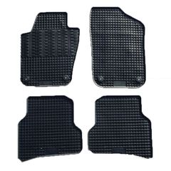 Cik Cik - ΠΑΤΑΚΙΑ ΑΥΤΟΚΙΝΗΤΟΥ ΑΠΟ ΛΑΣΤΙΧΟ ΓΙΑ SEAT IBIZA 2008-2017 / IBIZA FACELIFT 2013-2017 / VW POLO 6R 2009-2017 / SKODA FABIA 2015-2021 ΣΕ ΜΑΥΡΟ ΧΡΩΜΑ ΜΕ ΚΟΥΜΠΩΜΑΤΑ - 4 ΤΕΜ. (RM.SE.0001/CK)