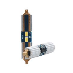 M-Tech ΛΑΜΠΑΚΙΑ ΠΛΑΦΟΝΙΕΡΑΣ C5W/C10W 12V 2W SV8,5 42mm CAN-BUS+RADIATOR LED 2xSMD3632 SAMSUNG ΛΕΥΚΟ 1ΤΕΜ