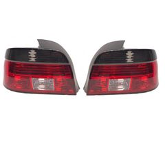 Πισινά Φανάρια Set Για Bmw 5 E39 95-00 Κόκκινο/Φιμέ