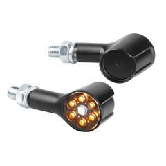 Lampa ΦΛΑΣ MOTO ΠΙΣΩ 12V SMD LED MAGNIFIER ΜΑΥΡΟ/ ΣΤΡΟΓΓΥΛΟ 2 ΧΡΗΣΕΩΝ (ΘΕΣΕΩΣ /ΦΛΑΣ) 50x25mm LAMPA - 2 TEM.