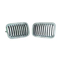 Diederichs BMW ΣΕΙΡΑ 3 E36 90-09.96 COUPE/CABRIO/COMPACT ΜΑΣΚΑΚΙΑ ΕΜΠΡΟΣ SPORT-LOOK ΧΡΩΜΙΟ (ΚΑΡΔΙΕΣ)